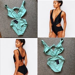 South Beach Raessa Mint Green Swimsuit